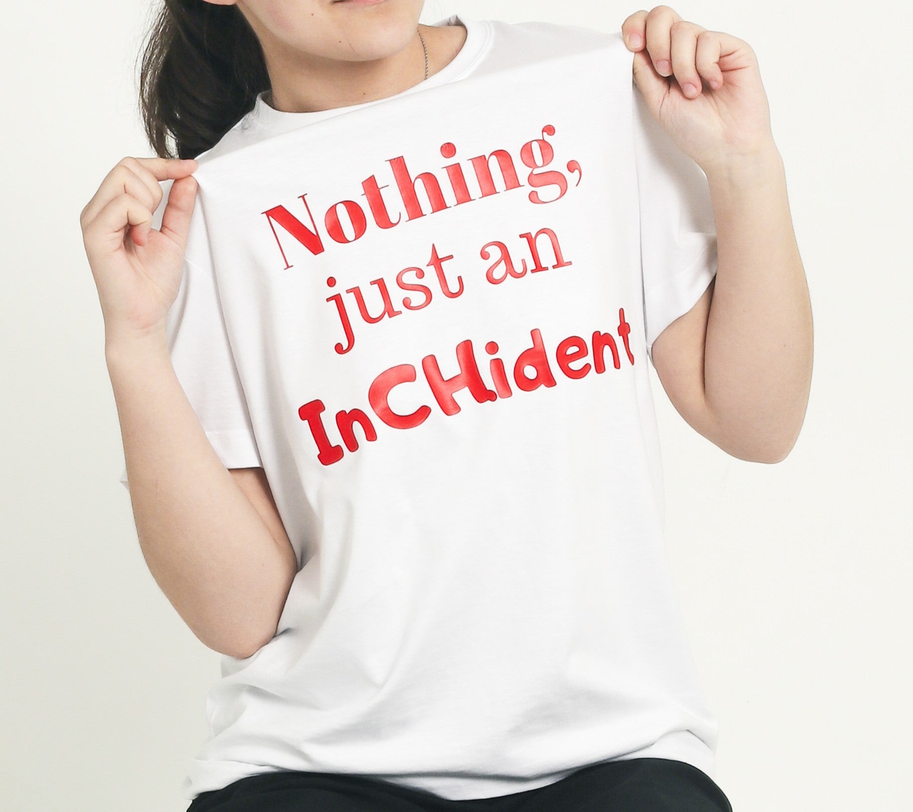 Tricou Unisex,  "Just an inCHident" Charles Leclerc, F1