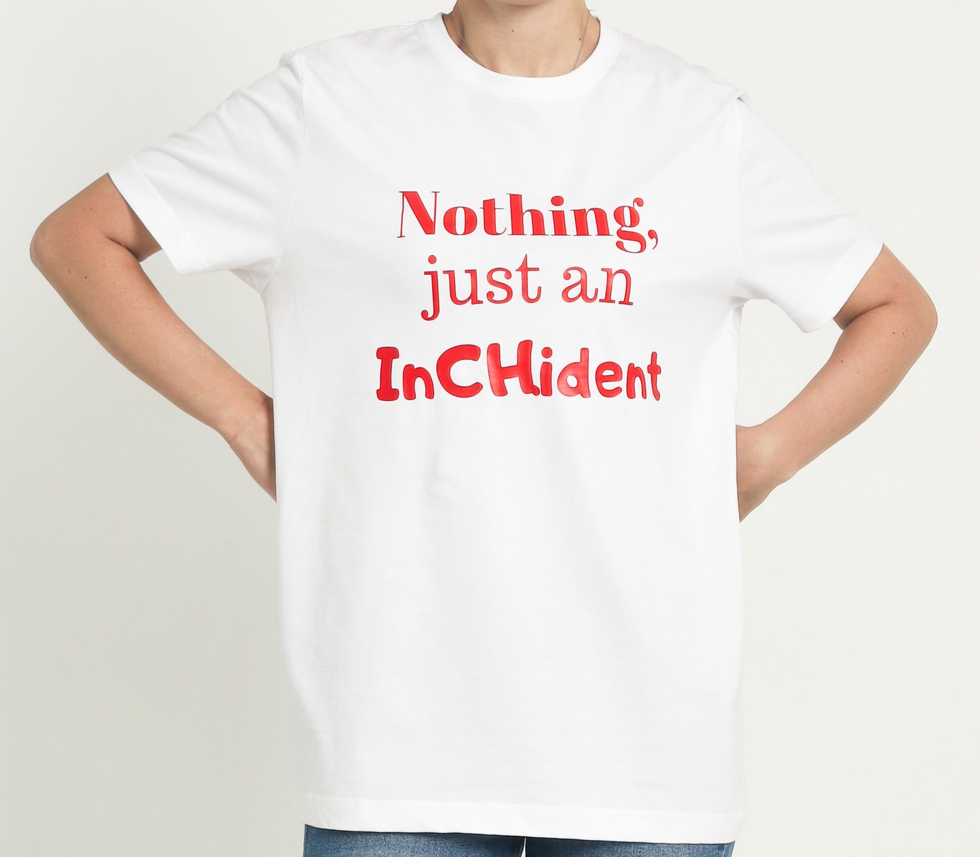 Tricou Unisex,  "Just an inCHident" Charles Leclerc, F1
